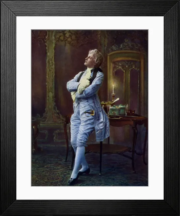 Framed Print : Evelyn Millard (1869-1941), English actress, 1899-1900. Artist: Alfred Ellis Framed Print : Evelyn Millard (1869-1941), English actress, 1899-1900. Artist: Alfred Ellis