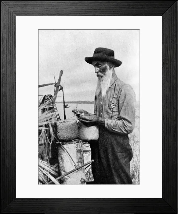 Framed Print : Harvest time in the Red River district, Alberta, Canada, 1922