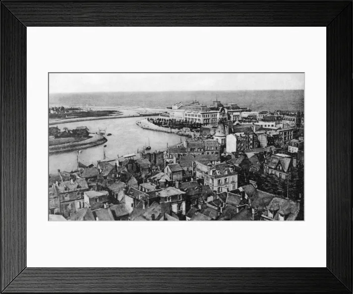 Framed Print : Trouville, France, c1920s Framed Print : Trouville, France, c1920s