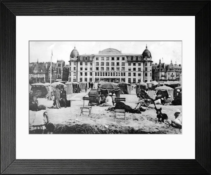 Framed Print : The Trouville Palace, Trouville, France, c1920s Framed Print : The Trouville Palace, Trouville, France, c1920s