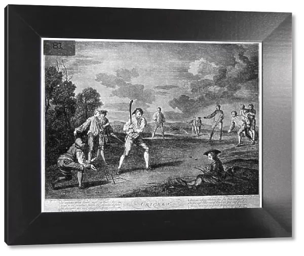 Cricket in 1743 (1912)