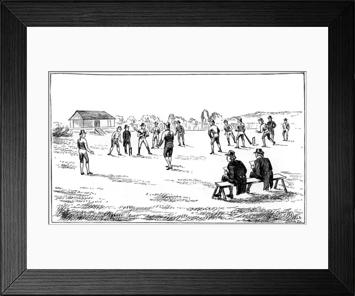 Framed Print : Lords cricket ground, London, 1793 (1912) Framed Print : Lords cricket ground, London, 1793 (1912)