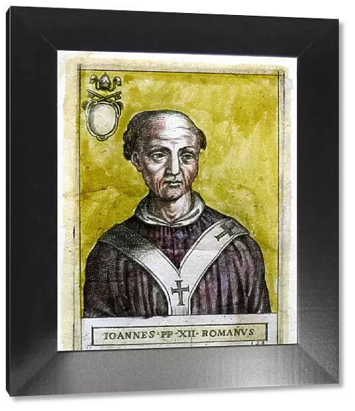 Pope John XII (c937-964), c19th century