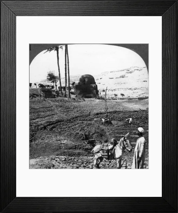 Framed Print : Cliff tombs of the lords of Assiut, Egypt, 1905. Artist: Underwood & Underwood Framed Print : Cliff tombs of the lords of Assiut, Egypt, 1905. Artist: Underwood & Underwood