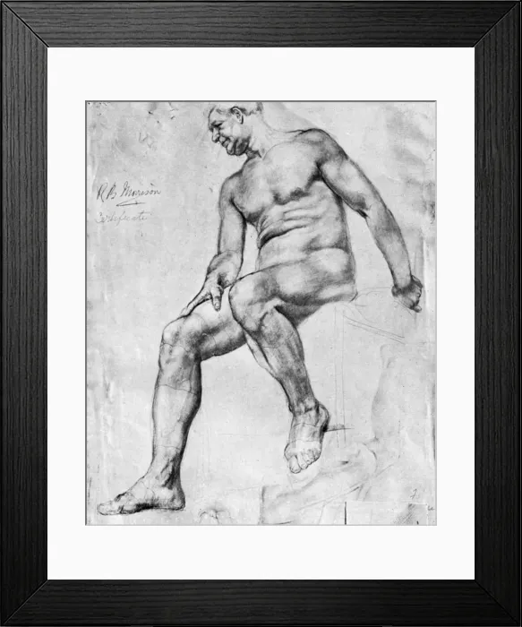 Framed Print : Figure of a man, 1926. Artist: RB Morrison Framed Print : Figure of a man, 1926. Artist: RB Morrison