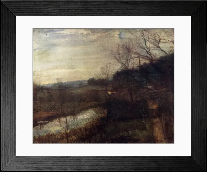 Framed Print : A Landscape, 1926. Artist: Ambrose McEvoy Framed Print : A Landscape, 1926. Artist: Ambrose McEvoy