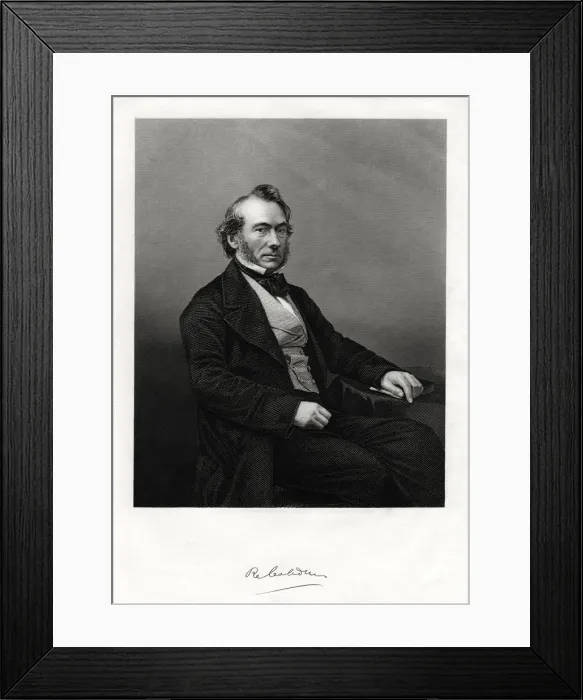 Framed Print : Portrait of a man, 19th century