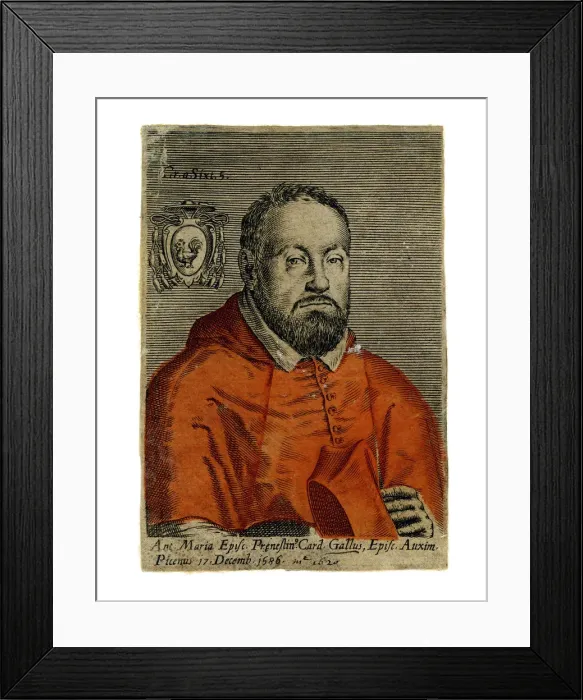 Framed Print : A cardinal, 16th century Framed Print : A cardinal, 16th century