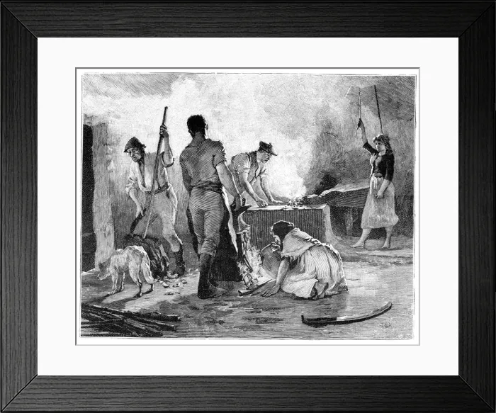 Framed Print : Scene from the Young Irelander Rebellion of 1848 (1900) Framed Print : Scene from the Young Irelander Rebellion of 1848 (1900)