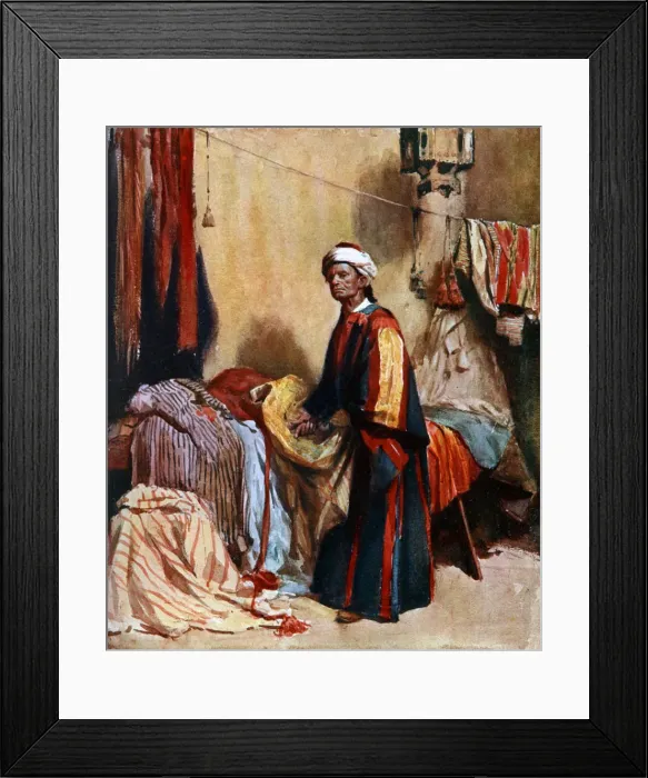 Framed Print : The Merchant, 1908-1909. Artist: Hely Smith Framed Print : The Merchant, 1908-1909. Artist: Hely Smith