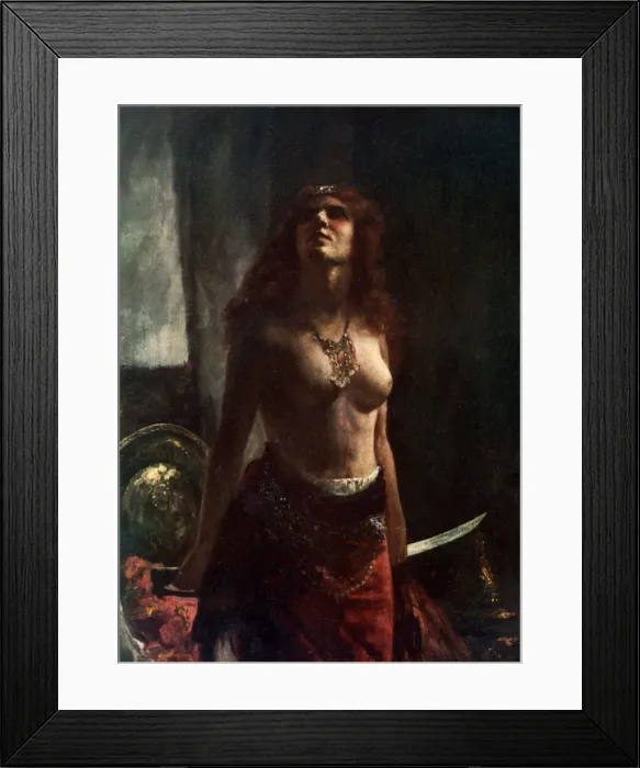 Framed Print : In the Tent of the Assyrian, 1908-1909. Artist: Valentine Davis Framed Print : In the Tent of the Assyrian, 1908-1909. Artist: Valentine Davis