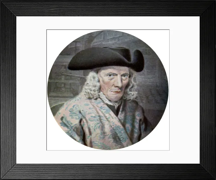 Framed Print : Izaak Enschede, printer, 1908-1909 Framed Print : Izaak Enschede, printer, 1908-1909