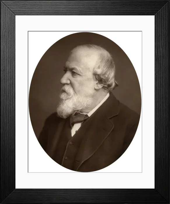 Framed Print : Portrait of a bearded man, early 20th century Framed Print : Portrait of a bearded man, early 20th century