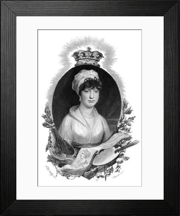 Framed Print : Queen Mary II of Orange. Artist: Cheeseman Framed Print : Queen Mary II of Orange. Artist: Cheeseman