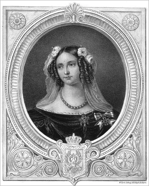 Elizabeth Louise, Queen of Prussia, 19th century. Artist: W Clerk