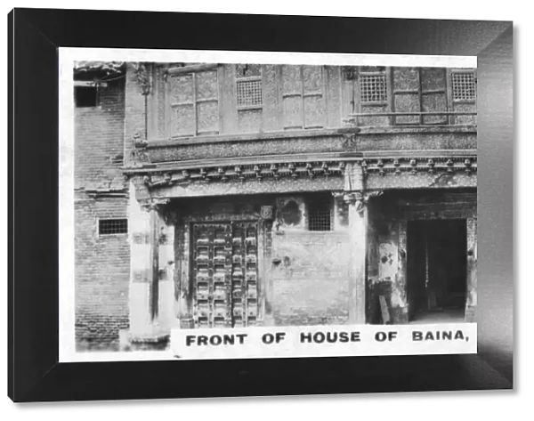 House of Baina, Patan, India, c1925