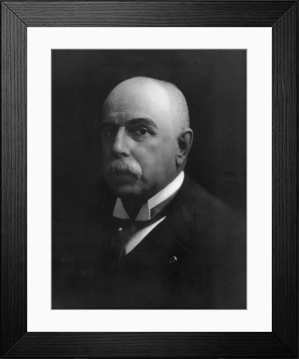 Framed Print : Deming Jarves, American glassmaker, (1901). Artist: Histed Framed Print : Deming Jarves, American glassmaker, (1901). Artist: Histed