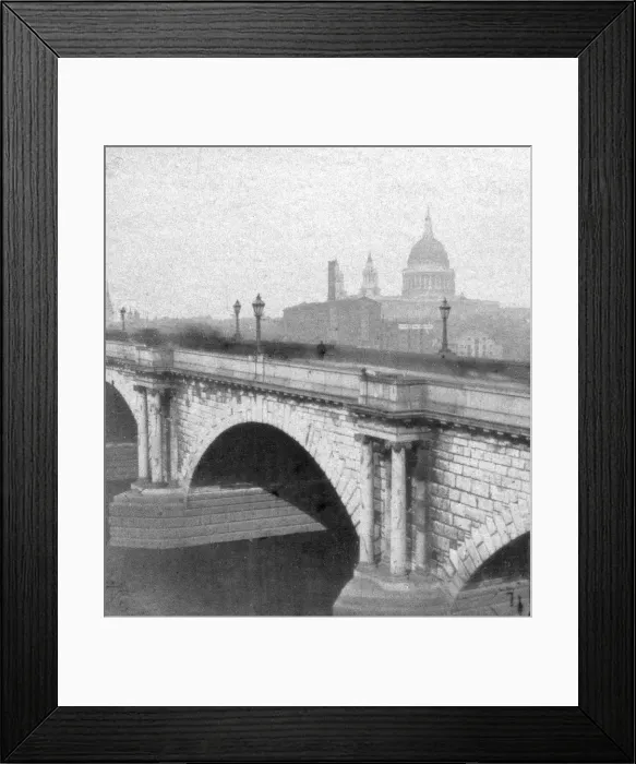 Framed Print : St Pauls Cathedral, London, late 19th century Framed Print : St Pauls Cathedral, London, late 19th century