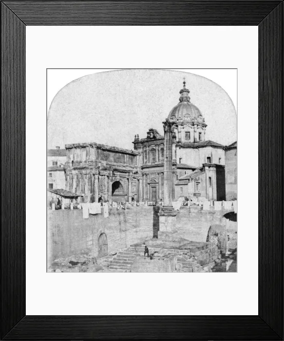 Framed Print : The Roman Forum, Rome, Italy, early 20th century Framed Print : The Roman Forum, Rome, Italy, early 20th century