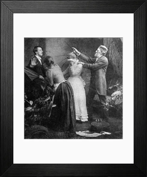 Framed Print : Parents object!, late 19th century