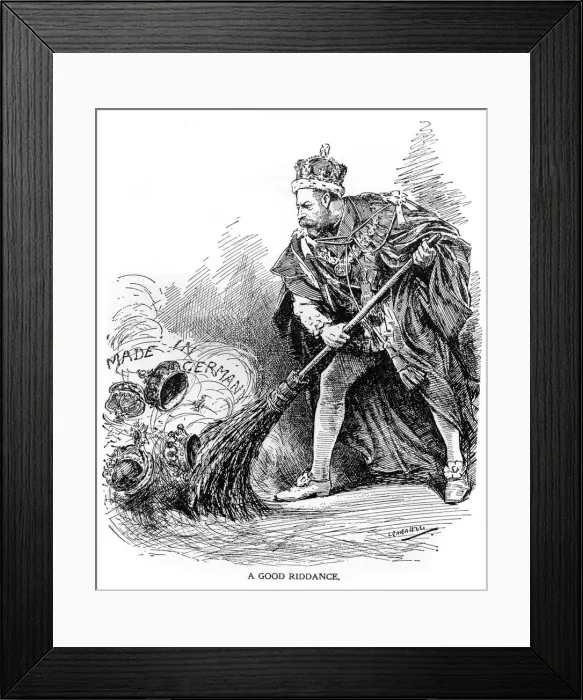 Framed Print : A Good Riddance, First World War, 1914-1918, (c1920) Framed Print : A Good Riddance, First World War, 1914-1918, (c1920)