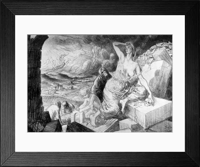 Framed Print : The Dawn, 1917, (c1920). Artist: Augustus John
