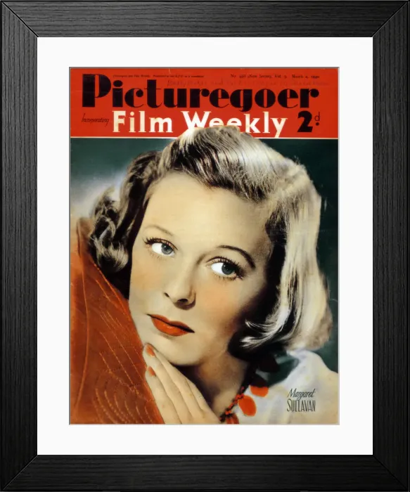 Framed Print : Margaret Sullavan (1909-1960), American actress, 1940 Framed Print : Margaret Sullavan (1909-1960), American actress, 1940