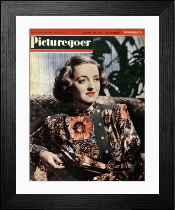 Framed Print : Bette Davis (1908-1989), American actress, 1943 Framed Print : Bette Davis (1908-1989), American actress, 1943