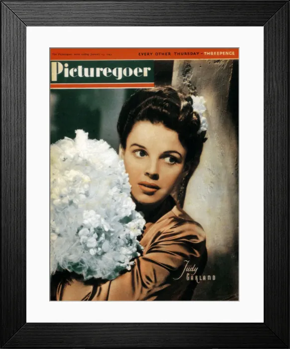 Framed Print : Judy Garland (1922-1969), American actress and singer, 1943 Framed Print : Judy Garland (1922-1969), American actress and singer, 1943