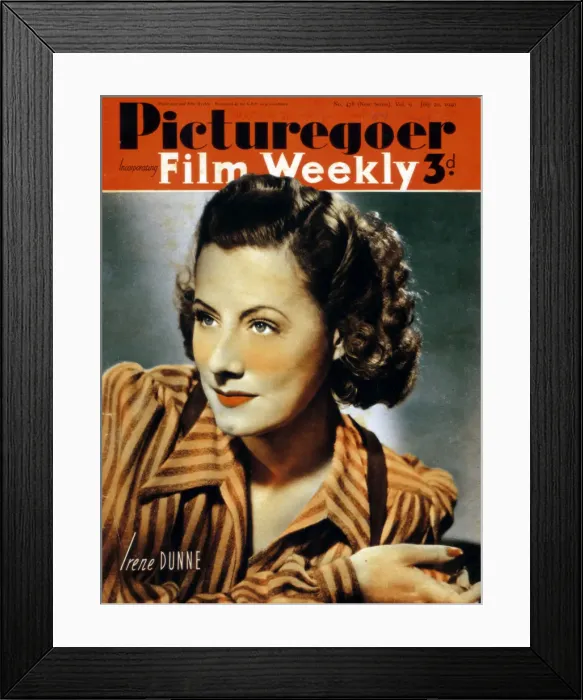 Framed Print : Irene Dunne (1898-1990), American actress, 1940 Framed Print : Irene Dunne (1898-1990), American actress, 1940