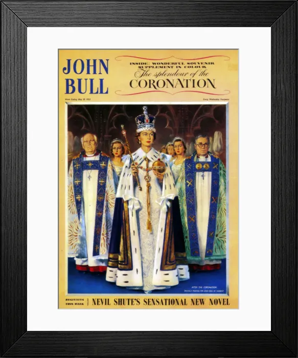 Framed Print : Queen Elizabeth II (b1926), 1953 Framed Print : Queen Elizabeth II (b1926), 1953