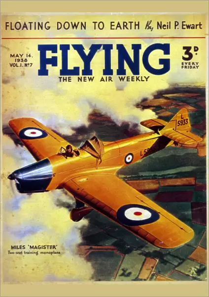 The Miles Magister aeroplane, 1938