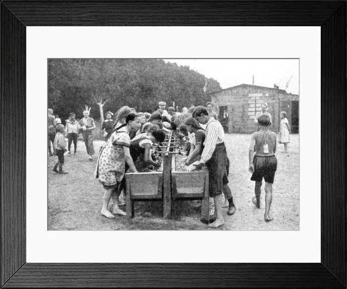 Framed Print : Washing-up at a juvenile summer holiday camp, Germany, 1922. Artist: Otto Haeckel Framed Print : Washing-up at a juvenile summer holiday camp, Germany, 1922. Artist: Otto Haeckel