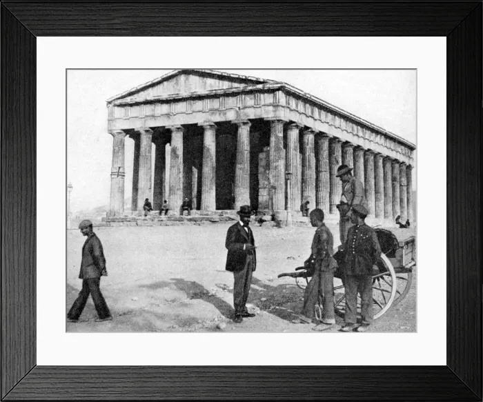 Framed Print : The Theseum at Athens, Greece, 1922. Artist: Keystone Framed Print : The Theseum at Athens, Greece, 1922. Artist: Keystone