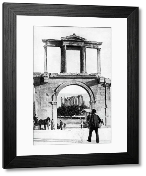 Framed Print : The Temple of Zeus, Olympia, Greece, 1922. Artist: Keystone Framed Print : The Temple of Zeus, Olympia, Greece, 1922. Artist: Keystone