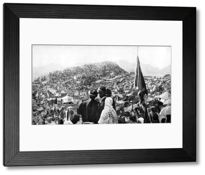 Framed Print : Pilgrims performing the Wukuf, Mount Arafat, Saudi Arabia, 1922 Framed Print : Pilgrims performing the Wukuf, Mount Arafat, Saudi Arabia, 1922