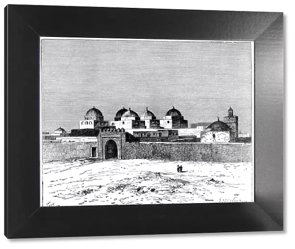 The Mosque of the Swords, Kairwan, c1890. Artist: Meunier