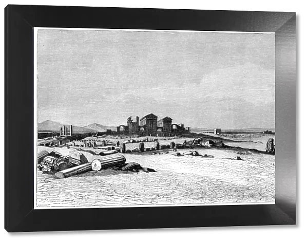 Ruins of Sbeitla, the ancient Sufetula, c1890. Artist: Barbant