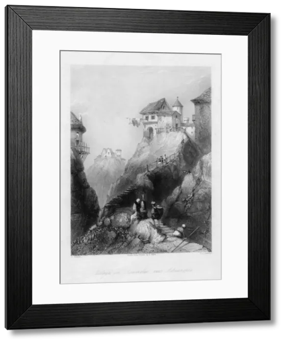 Framed Print : A village in Roumelia, near Adrianople. Artist: JC Bentley Framed Print : A village in Roumelia, near Adrianople. Artist: JC Bentley