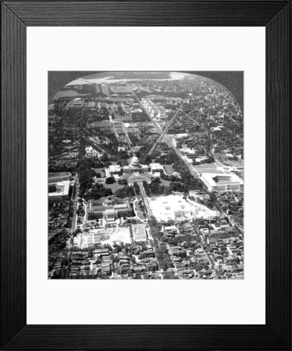 Framed Print : Washington, DC. USA, late 19th century Framed Print : Washington, DC. USA, late 19th century