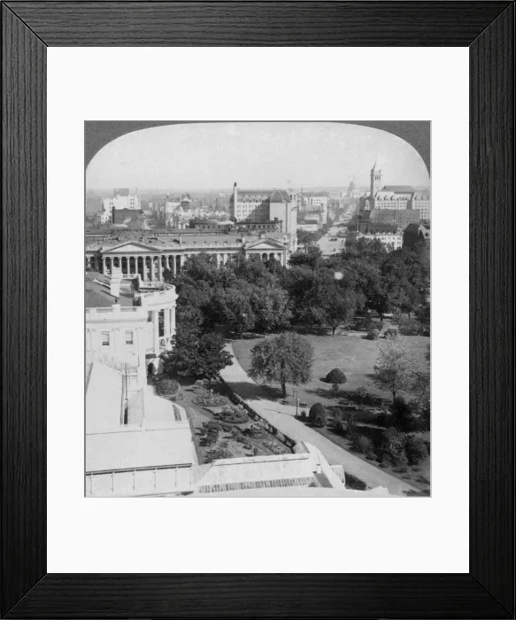Framed Print : Washington DC. USA, 1902. Artist: Underwood & Underwood Framed Print : Washington DC. USA, 1902. Artist: Underwood & Underwood