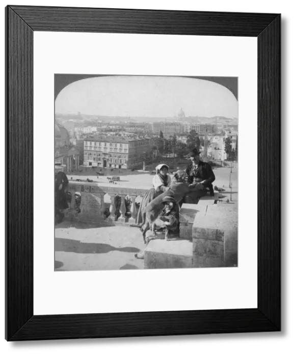 Framed Print : Rome, Italy, 1905. Artist: Underwood & Underwood Framed Print : Rome, Italy, 1905. Artist: Underwood & Underwood