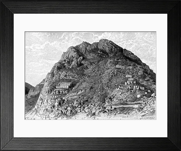 Framed Print : Buildings of the Incas on the Cerro De Las Carceles at Ollantaytambo, Peru, 1895 Framed Print : Buildings of the Incas on the Cerro De Las Carceles at Ollantaytambo, Peru, 1895