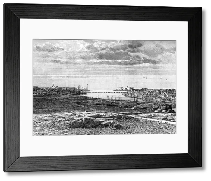 Framed Print : Willemsted, Curacao, Netherlands antilles, 1895. Artist: T Taylor Framed Print : Willemsted, Curacao, Netherlands antilles, 1895. Artist: T Taylor
