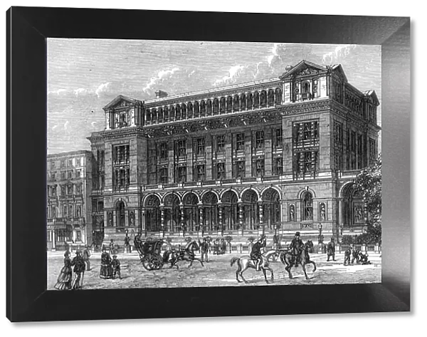 New science schools, South Kensington, London, 19th century