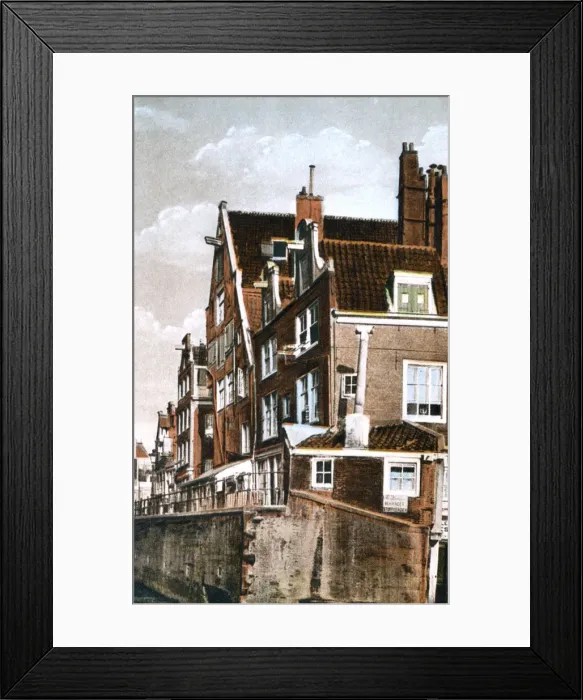 Framed Print : Grimnessesluis, Amsterdam, Netherlands, early 20th century. Artist: Uitgave Framed Print : Grimnessesluis, Amsterdam, Netherlands, early 20th century. Artist: Uitgave