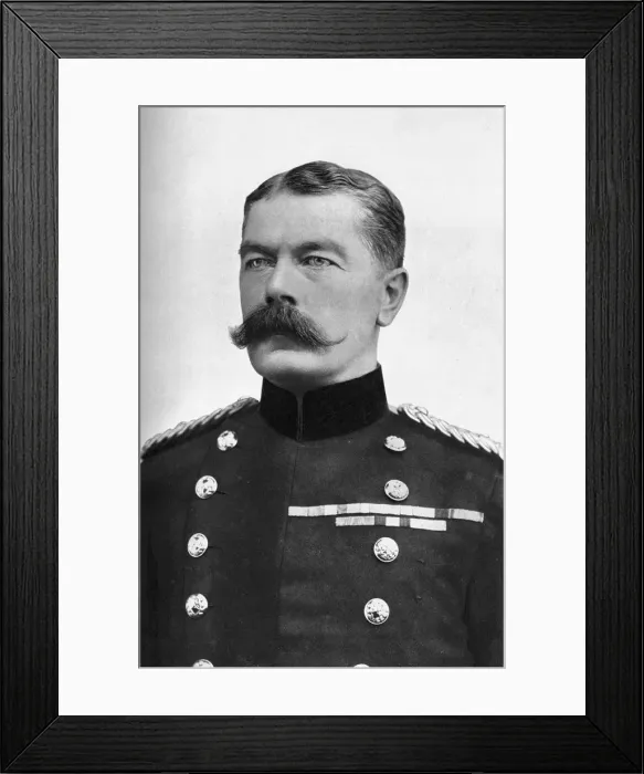 Framed Print : Field Marshall Earl Kitchener, British Secretary of State for War, First World War, 1914. Artist: Bassano Studio Framed Print : Field Marshall Earl Kitchener, British Secretary of State for War, First World War, 1914. Artist: Bassano Studio