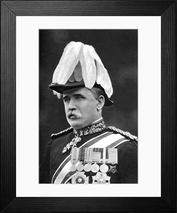 Framed Print : Field Marshal Sir John DP French, British soldier, First World War, 1914. Artist: Gale & Polden Framed Print : Field Marshal Sir John DP French, British soldier, First World War, 1914. Artist: Gale & Polden