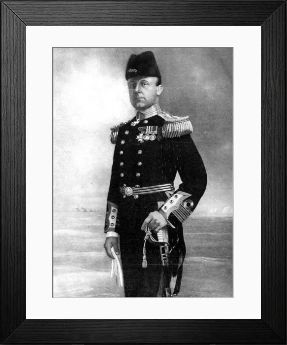 Framed Print : Admiral Sir John Rushworth Jellicoe, Commander-In-Chief, First World War, 1914. Artist: Elliott & Fry Framed Print : Admiral Sir John Rushworth Jellicoe, Commander-In-Chief, First World War, 1914. Artist: Elliott & Fry