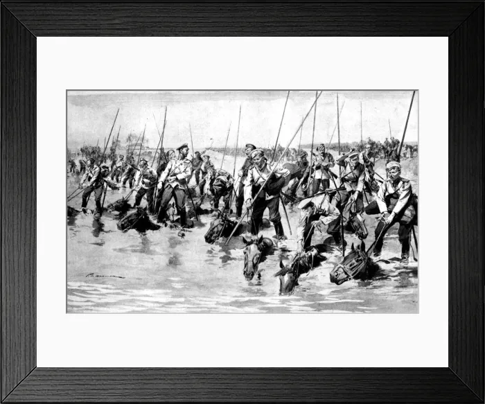 Framed Print : Horsemanship of the Cossacks, First World War, 1914 Framed Print : Horsemanship of the Cossacks, First World War, 1914